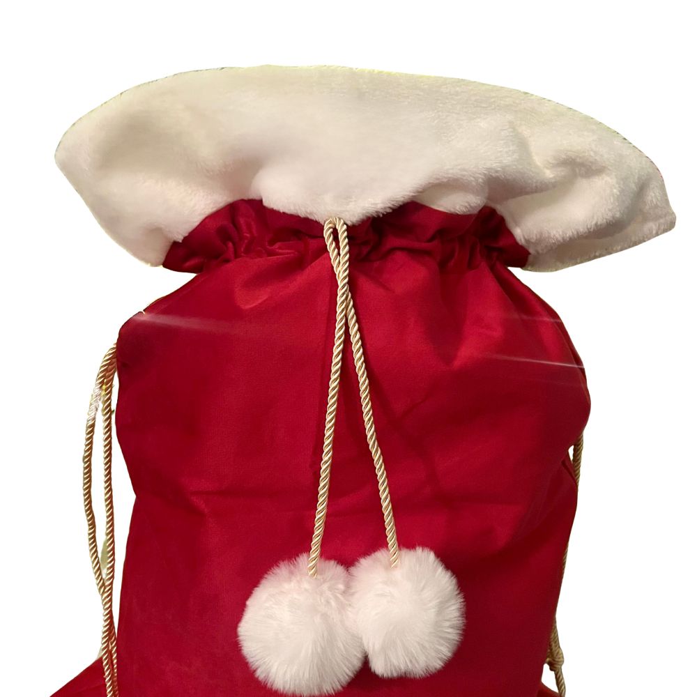 Personalised Large Red Christmas Gift Sack