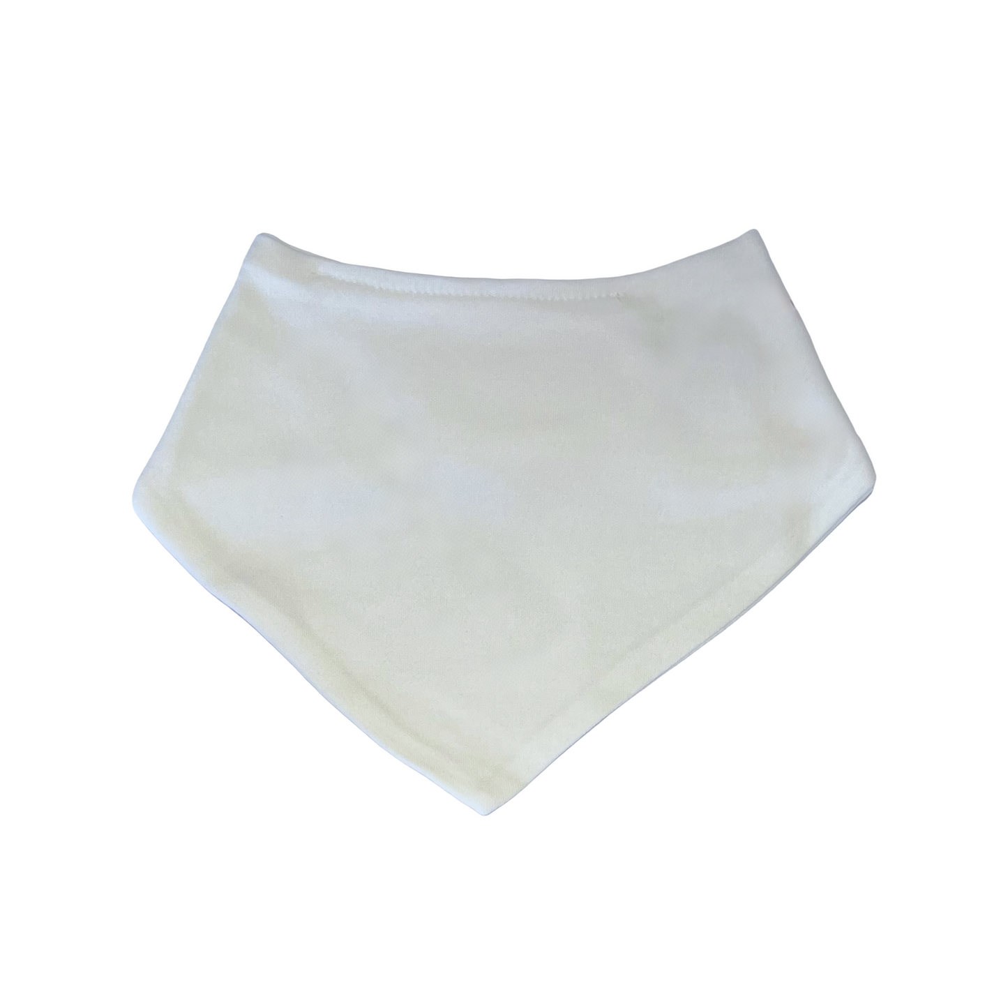 Personalised White Bandana Bibs