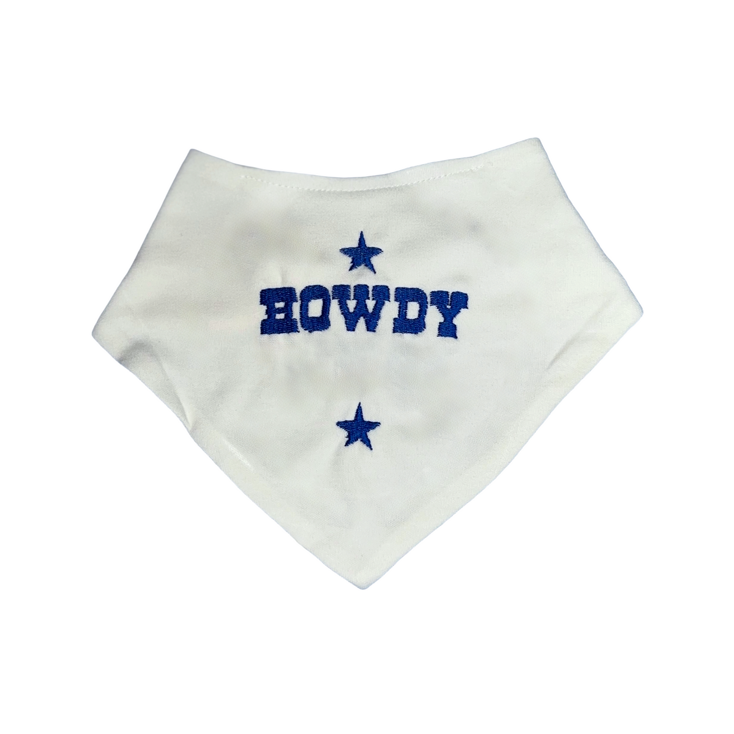 Personalised Howdy Bandana Bib