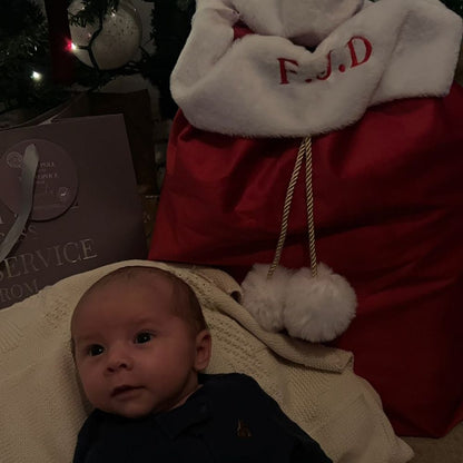 Personalised Large Red Christmas Gift Sack