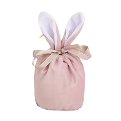Personalised Pink Drawstring Bunny Bag