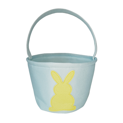 Personalised Blue Bunny Basket