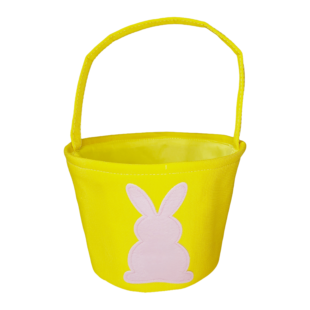 Personalised Yellow Bunny Basket