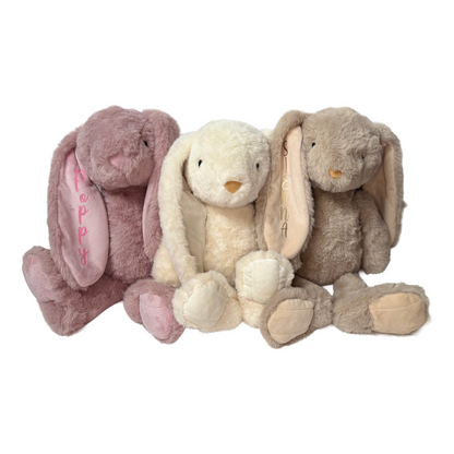Personalised Beige Bunny
