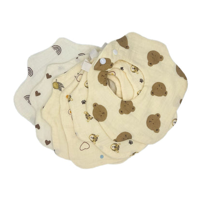 Personalised Muslin Baby Bibs