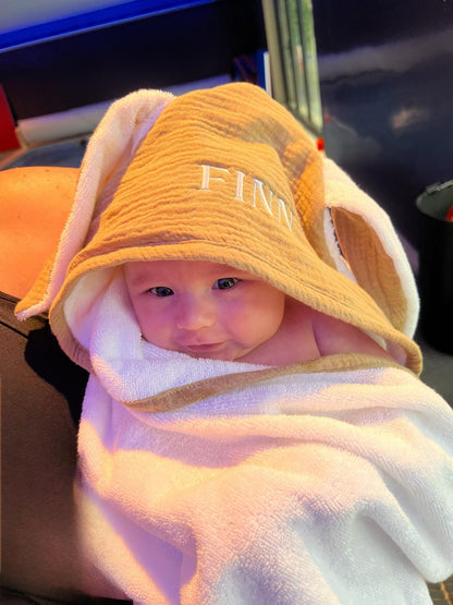 Personalised Hooded Bunny Towel